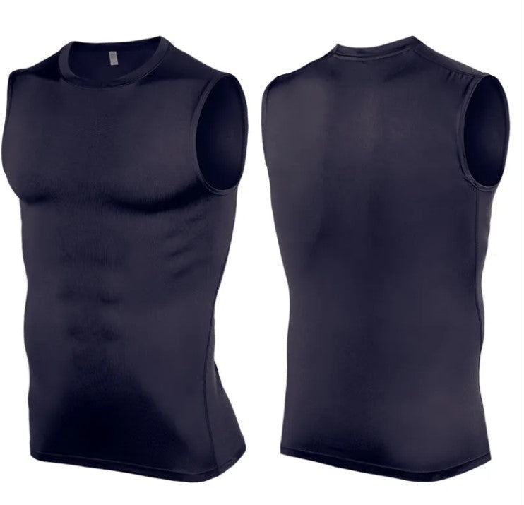 Men's Gym T-Shirt Vest – Sleeveless Sports Top for Training