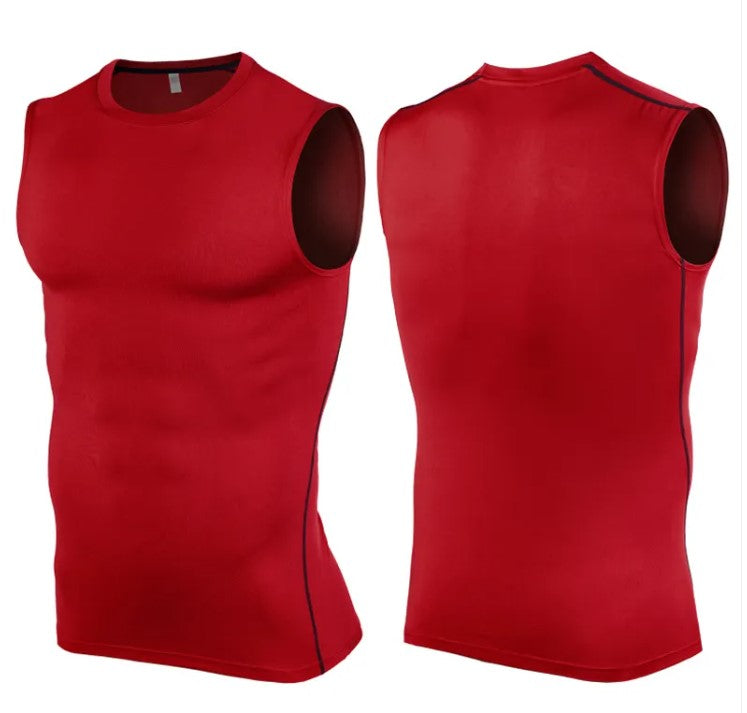 Men's Gym T-Shirt Vest – Sleeveless Sports Top for Training